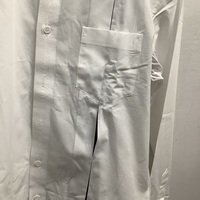 Y's (Men) white slitted black shirt  - Thumbnail 2