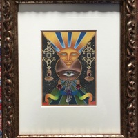 "Purification Bells" hand-painted, limited edition, framed giclee - Thumbnail 2