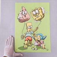 A3 Print by Dhani Barragan "Help when they need it Ed.Desaturated"   - Thumbnail 1