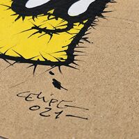 Painting by Celipe Perroloco "Corrupted Yellow Boy"  - Thumbnail 3
