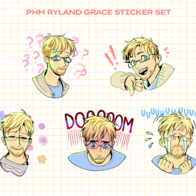 Grace sticker pack
