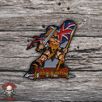 Manowar enamel pin - Thumbnail 1