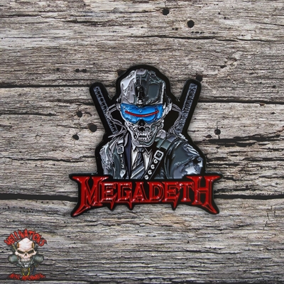 Megadeth dystopia enamel pin - Thumbnail 1