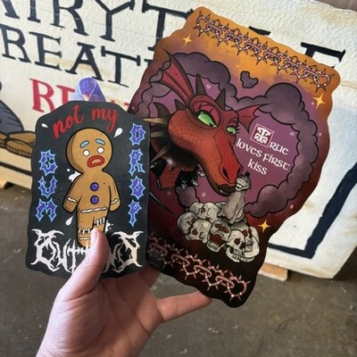 Shrek woodcuts (all sizes)