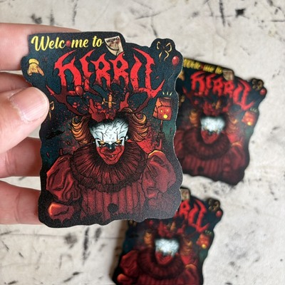 Welcome to derry sticker