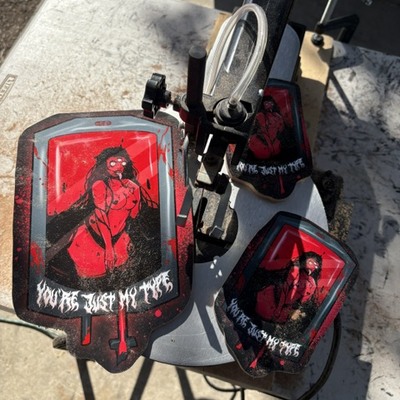 Blood bag woodcuts (all sizes)