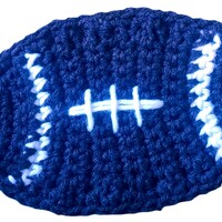 Handmade Football Coaster – Crochet Sports Decor - Thumbnail 2