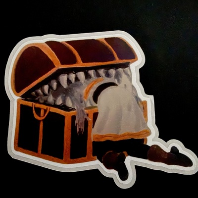 Frieren in mimic sticker 