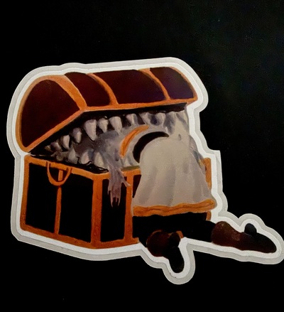 Frieren in mimic sticker 