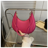 Moon-shaped shoulder bag - Thumbnail 1