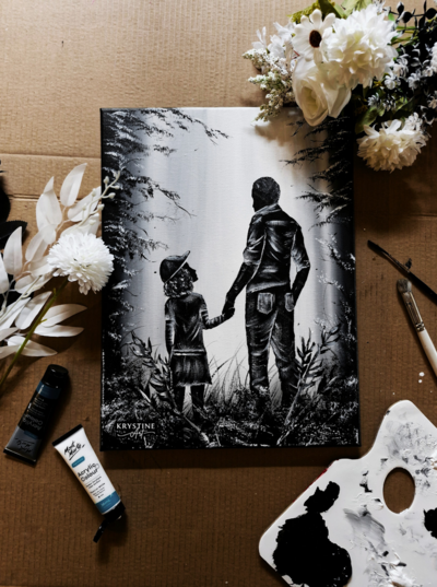 Clementine and Lee - The Walking Dead