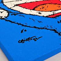 Painting by Celipe Perroloco "Corrupted Blue Cat"  - Thumbnail 3