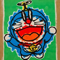 Painting by Celipe Perroloco "Corrupted Dora"  - Thumbnail 5