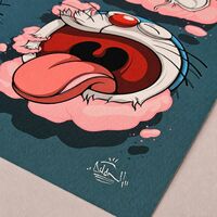 A3 Print by Dhani Barragan "Deconstructed Dora Faces"  - Thumbnail 3