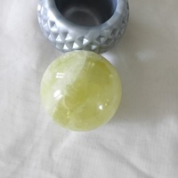 Natural Top Large Citrine Sphere Crystal Quartz  - Thumbnail 2