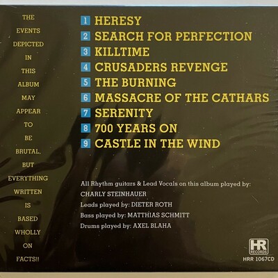 Paradox - heresay (new remastered import reissue cd from bavarian thrash band from hrr)