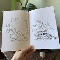 Tiny Worlds Coloring Book - Thumbnail 1