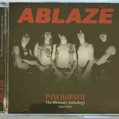 Ablaze - psychopath: the ultimate anthology 1984 - 1993 (brand new import cd from 80s metal band from cult metal)