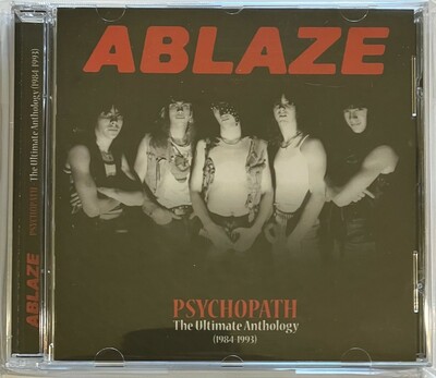 ABLAZE - Psychopath: The Ultimate Anthology 1984 - 1993 (Brand New Import CD from 80s Metal Band from Cult Metal)