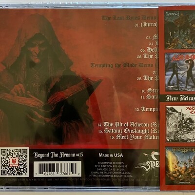 Black wytche - demo anthology 1985 - 1987 (brand new cd from connecticut power/thrash metal band - ssr)