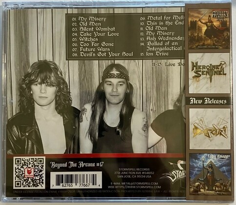 ION DRIVE - Witches (Brand New Sealed CD from · NW Metalworx Music