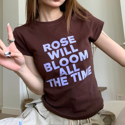 ROSE WILL BLOOM ALL THE TIME TEE