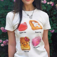 KITTY FOODIE FRIENDS TEE - Thumbnail 1