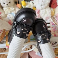 Playful cat embroidery loafers - Thumbnail 3