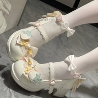 Strawberry Roll Mary Jane Heels - Thumbnail 2