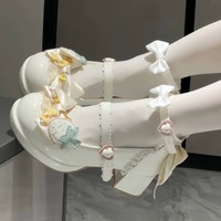 Strawberry Roll Mary Jane Heels - Thumbnail 4