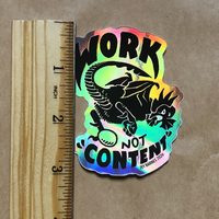 MALcontent holo sticker  - Thumbnail 2