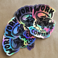 MALcontent holo sticker  - Thumbnail 1