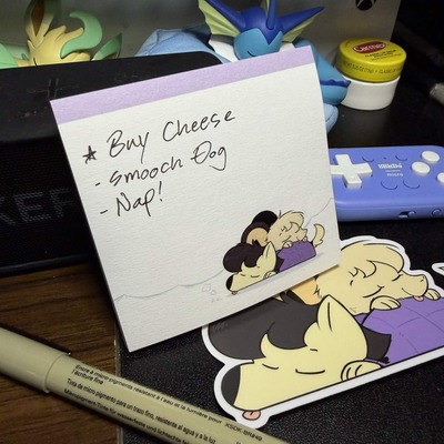 Sleepy Sticky Notes