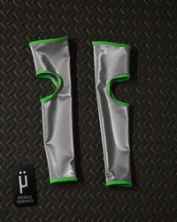 OOAK "UFO" Tank + Gloves Set - SLV/GRN - Thumbnail 8