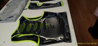 OOAK "UFO" Tank + Gloves Set - BLK/YLW - Thumbnail 9