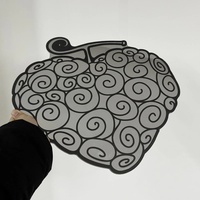 Anime Fruit Wall Mirror – Unique Gomu Gomu No Mi Inspired Decorative Wall Decor - Thumbnail 5