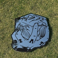 Anime Hand Cube Mirror: Shatterproof Irregular Wall Decor - Thumbnail 2