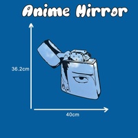Anime Lighter Wall Mirror – Unique Manga Inspired Decorative Wall Decor - Thumbnail 6