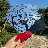 Custom Anime Mirror – Stylish Character Wall Decor for Gaming Room - Thumbnail 8