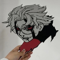 Custom Anime Mirror – Stylish Character Wall Decor for Gaming Room - Thumbnail 10