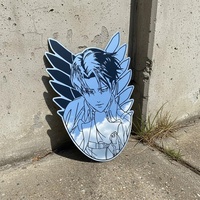 Attack on Titan Levi Ackerman Mirrored Wall Art - Anime Collector Decor - Thumbnail 2