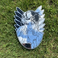 Attack on Titan Levi Ackerman Mirrored Wall Art - Anime Collector Decor - Thumbnail 3