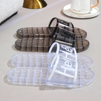 Hello Transparent Crystal Slippers - Thumbnail 2