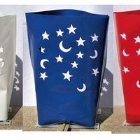 July 4th Electric Luminary Set – USA Made Outdoor Luminaria, Red White & Blue, Free Shipping - Thumbnail 2