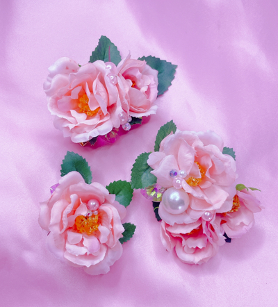 Rose Fairy Clips (3)
