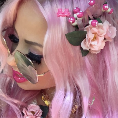 Rose fairy clips (3)