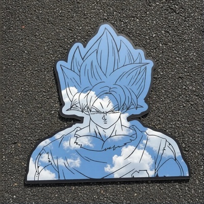 Goku Locked TF in Mirror