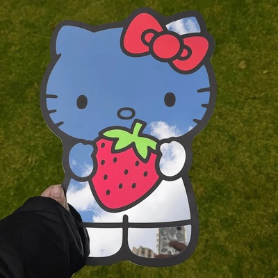 Hello Strawberry Mirror