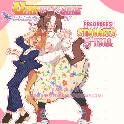 Opedoto standee - umamusume 