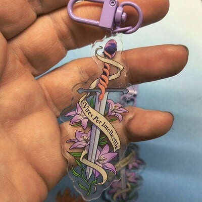 Lily's dagger keychain/bag charm - Thumbnail 1